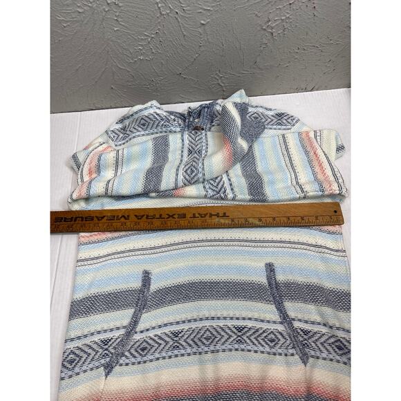 Fatherly Women’s Cove Poncho Sweater Hooded in Sierra Paradise Size Small - Picture 5 of 5